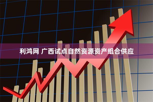利鸿网 广西试点自然资源资产组合供应