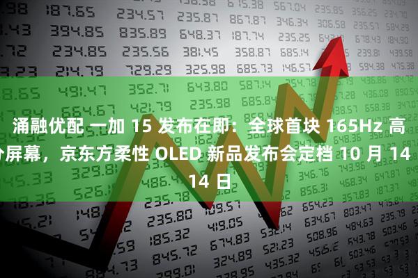 涌融优配 一加 15 发布在即：全球首块 165Hz 高分屏幕，京东方柔性 OLED 新品发布会定档 10 月 14 日